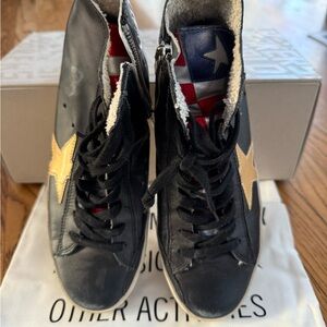 Golden Goose Black Star Sneakers